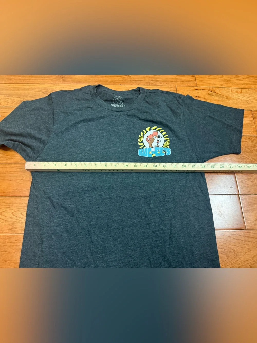 BUC-EE’S Unisex Adult Gray Jeep Print Short Sleeve Tee